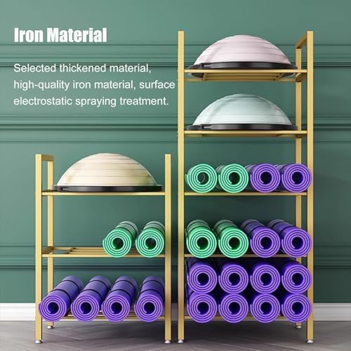 Snowboard Storage Rack,Yoga Mat Holder,Yoga Mat Rack Free Standing, Vertical Foam Roller Holder for Yoga Half Ball/Pilates Mat, Exercise Yoga Mat Storage Organizer Stand for Personal Home Gy