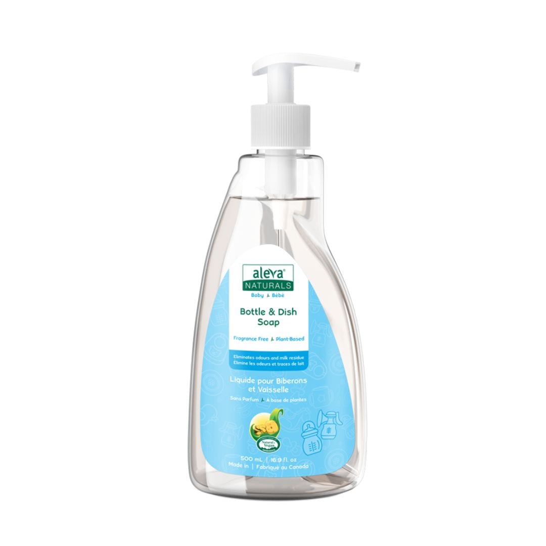 Bottle and Dish Soap, Fragrance Free, 500-mL