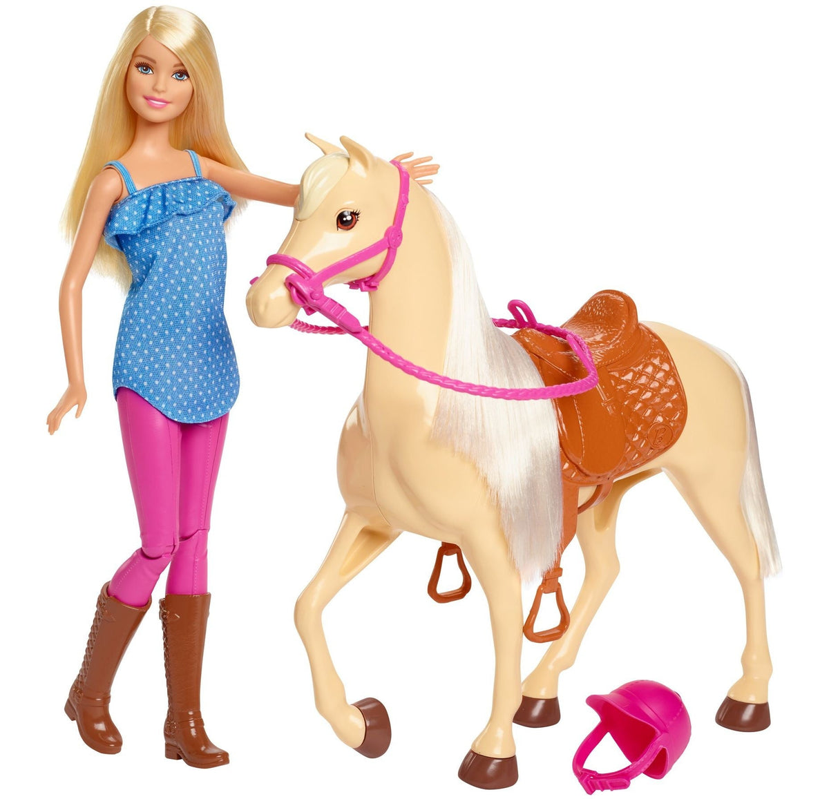 Doll & Horse Playset for Kids, Assorted, Ages 3+