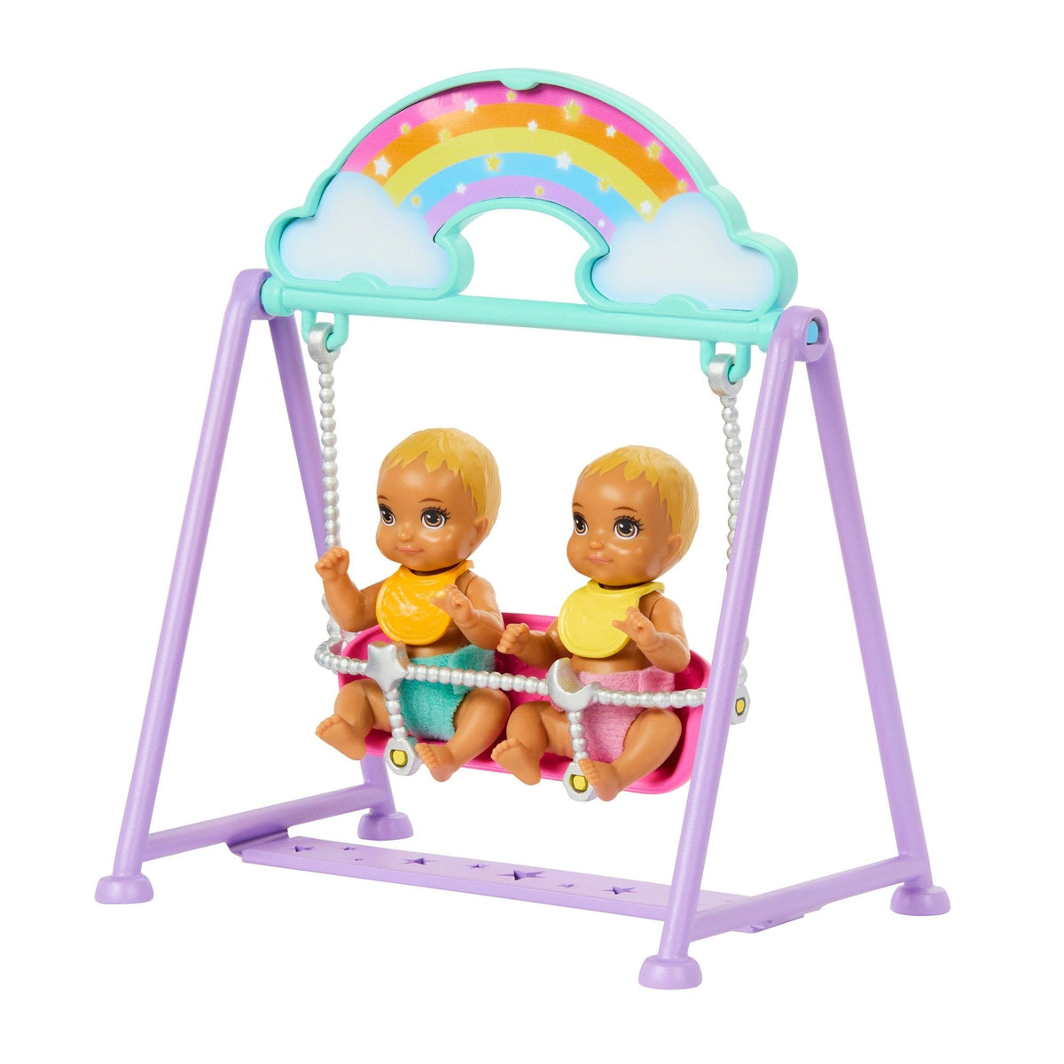 Skipper Babysitter Twinning Dolls & Toys Nursery Playset, Kids Ages 4+