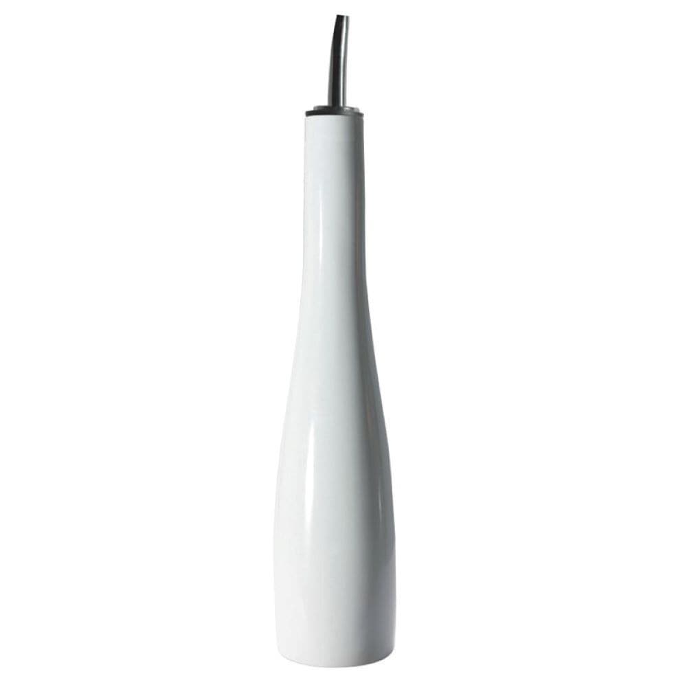 BIA Porcelain Oil Bottle with Pouring Spout, 16-oz, White