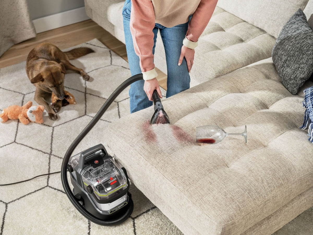 BISSELL Little Green Pet Pro Portable Carpet Cleaner Portable Carpet and Upholstery Deep Cleaner