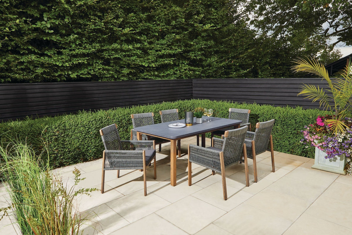 CANVAS Vernon All-Weather Wicker Casual Outdoor/Patio Dining Set, 7-pc