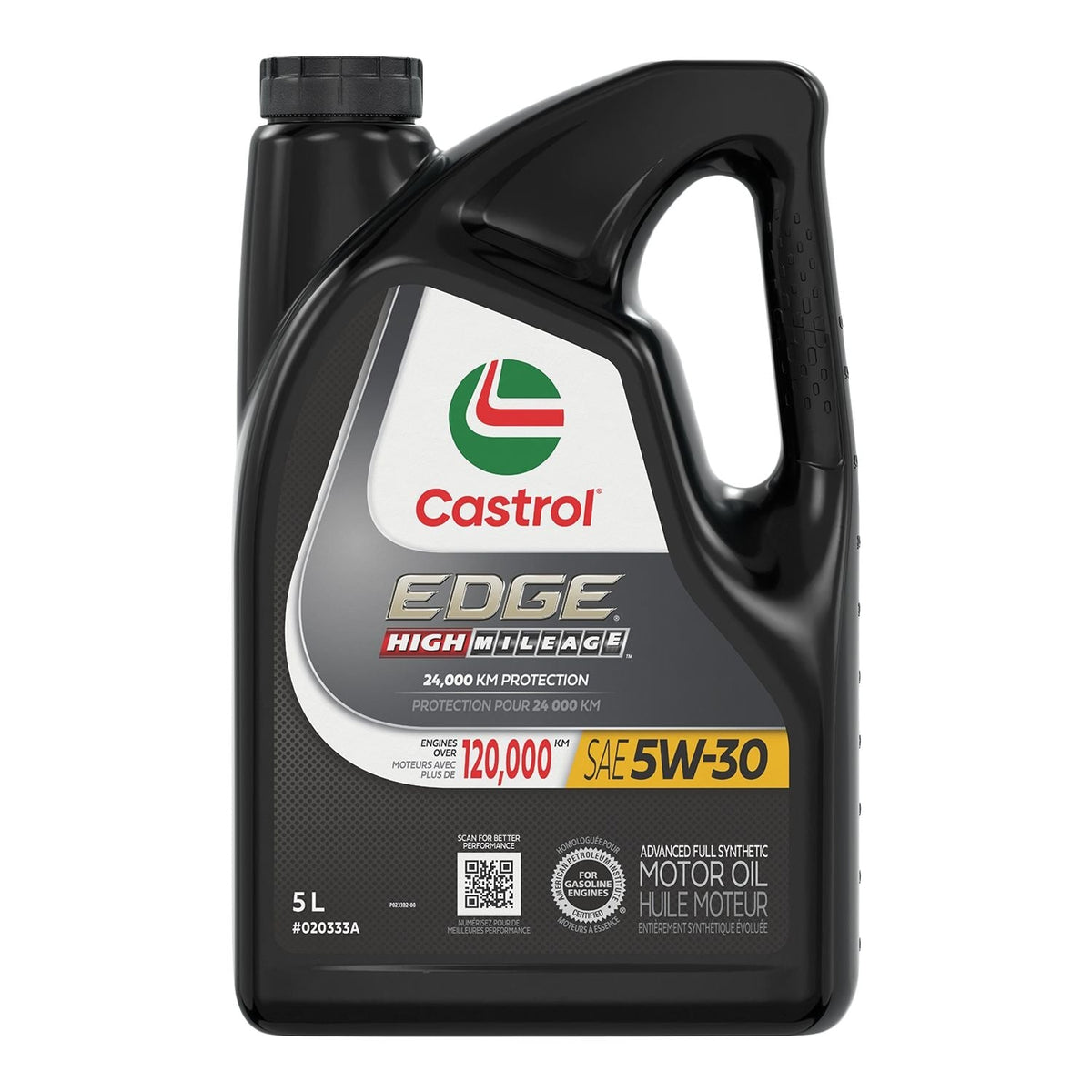 EDGE 5W30 High Mileage Synthetic Engine/Motor Oil, 5-L