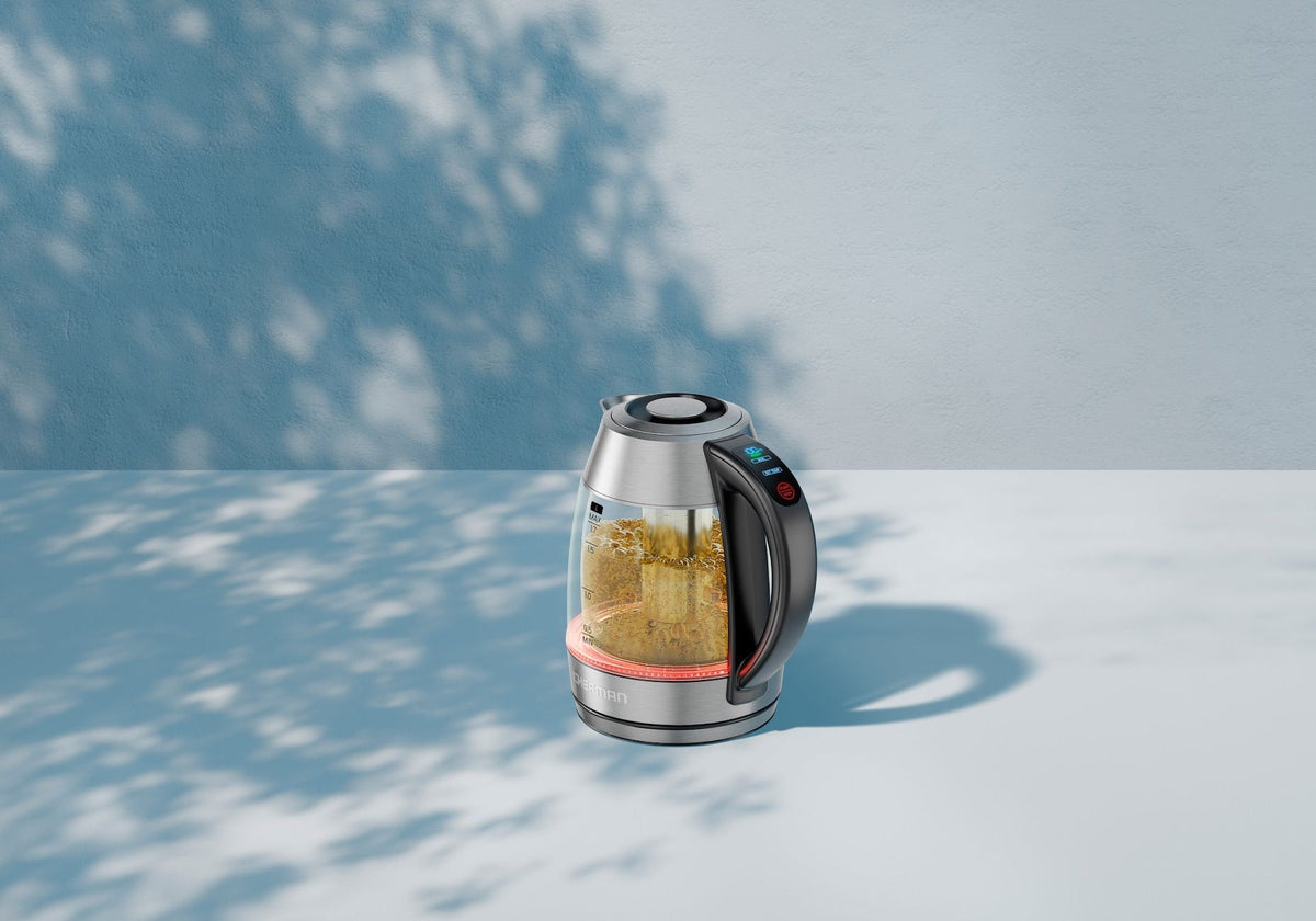 Custom-Temp 1.5L Digital Double Glass Kettle