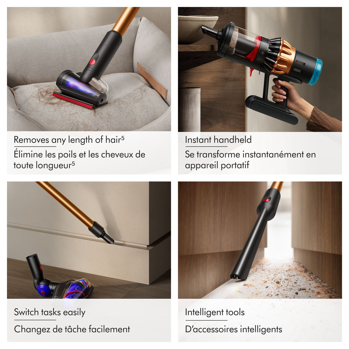 V16 Piston Submarine Cordless Stick Vacuum