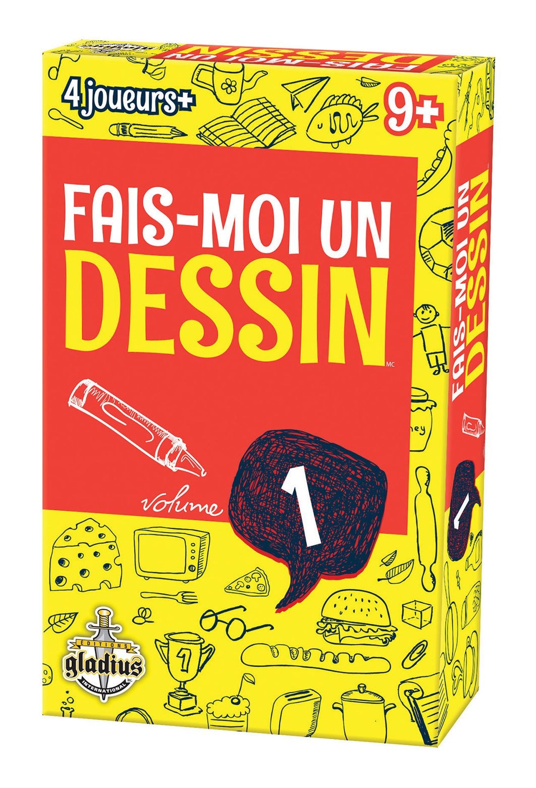 Fais-moi un dessin vol. 1, French Edition, Ages 3 -5 yrs