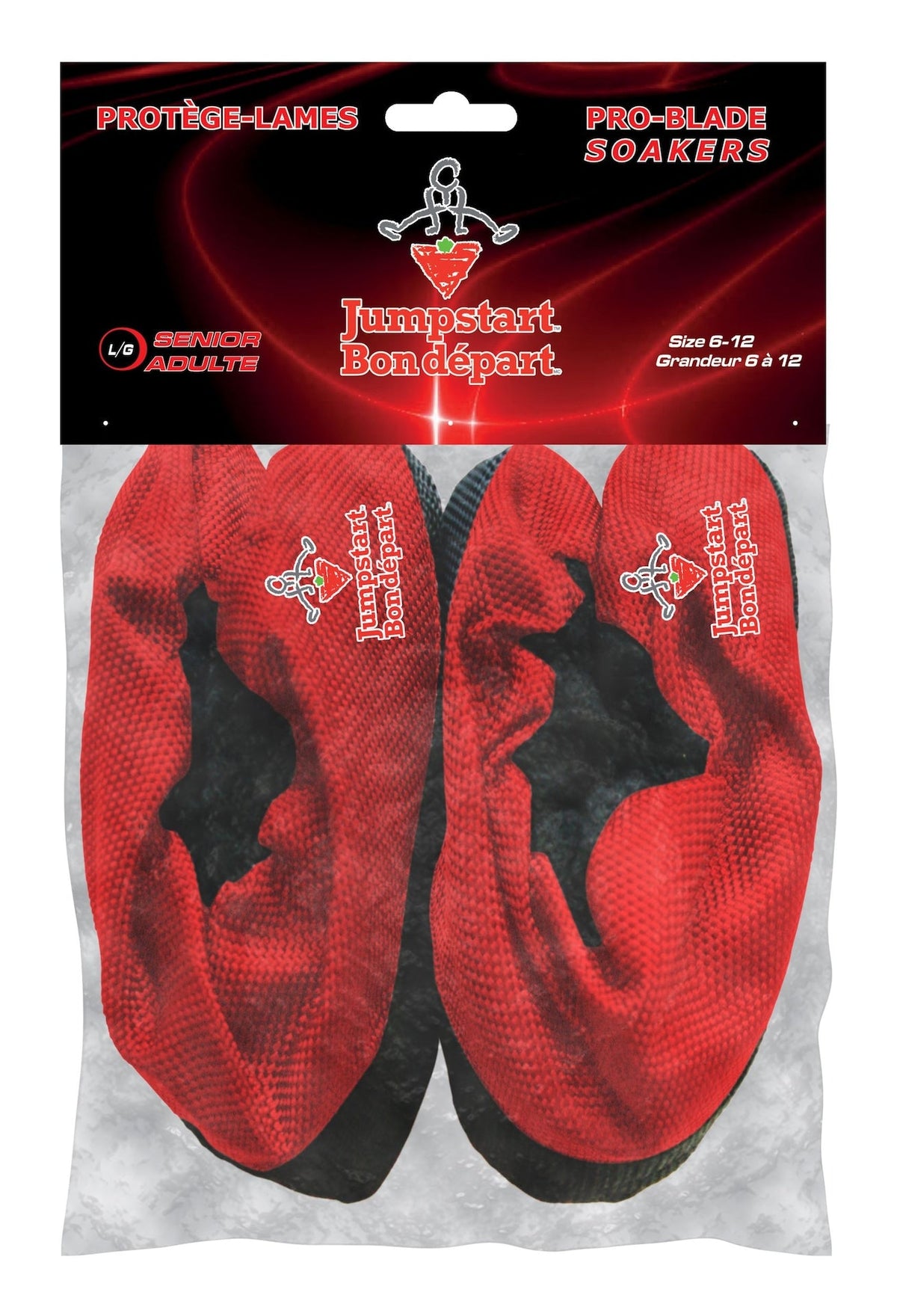 Pro-Blade Soakers Skate Guards, Red, Assorted Sizes