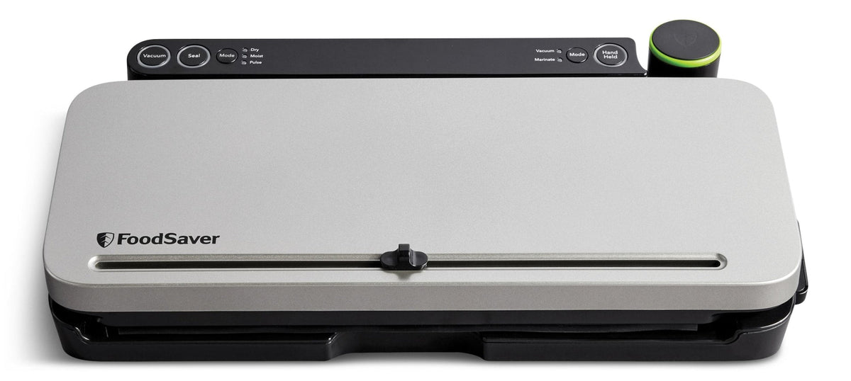 Vacuum Sealer & Food Preservation System, with Zipper Bags & Seal Rolls, Satin