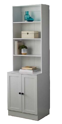 Bookcase Cabinet, White