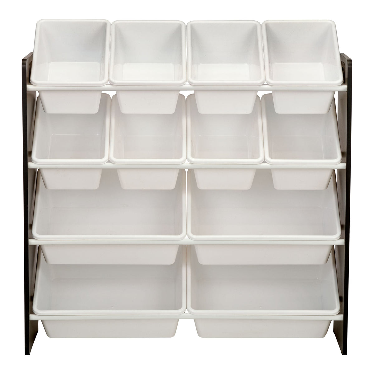 Stain & Rust Resistant Sturdy 12-Bin Organizer, Grey