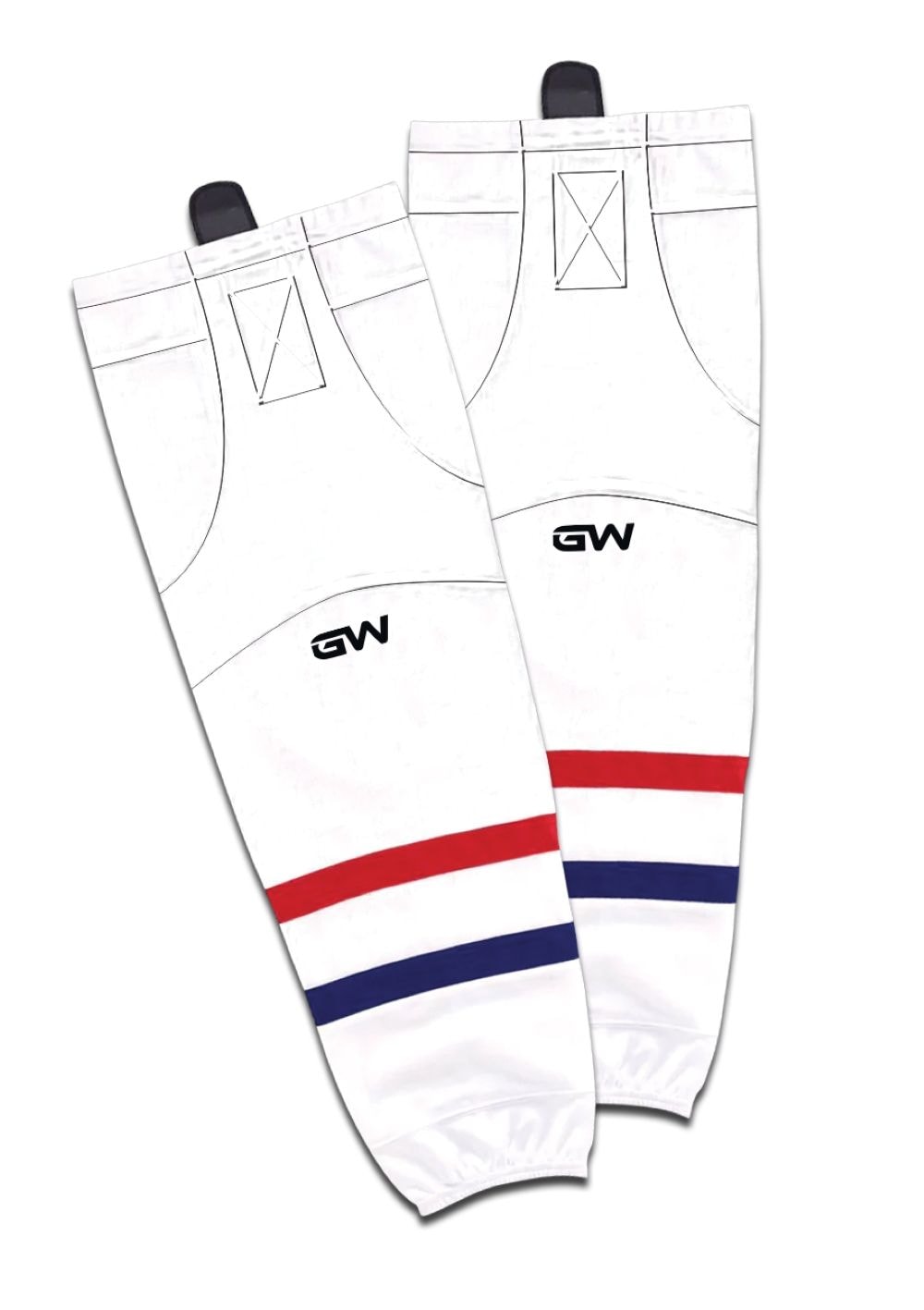 8500 Pro Team Performance Hockey Socks, Away Colours, Assorted Sizes