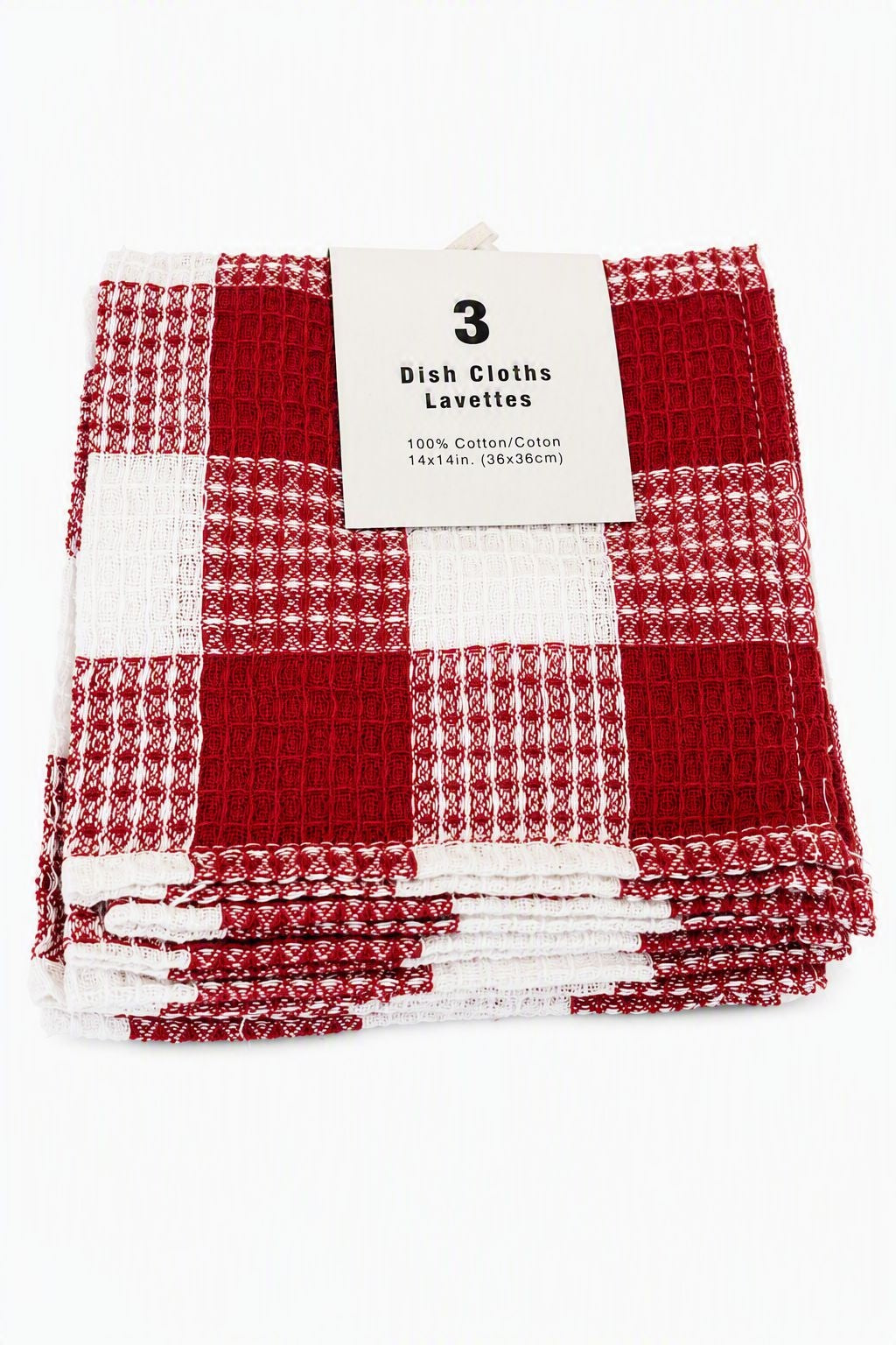 Jumbo Dishcloths, 3-pk, Assorted Colours