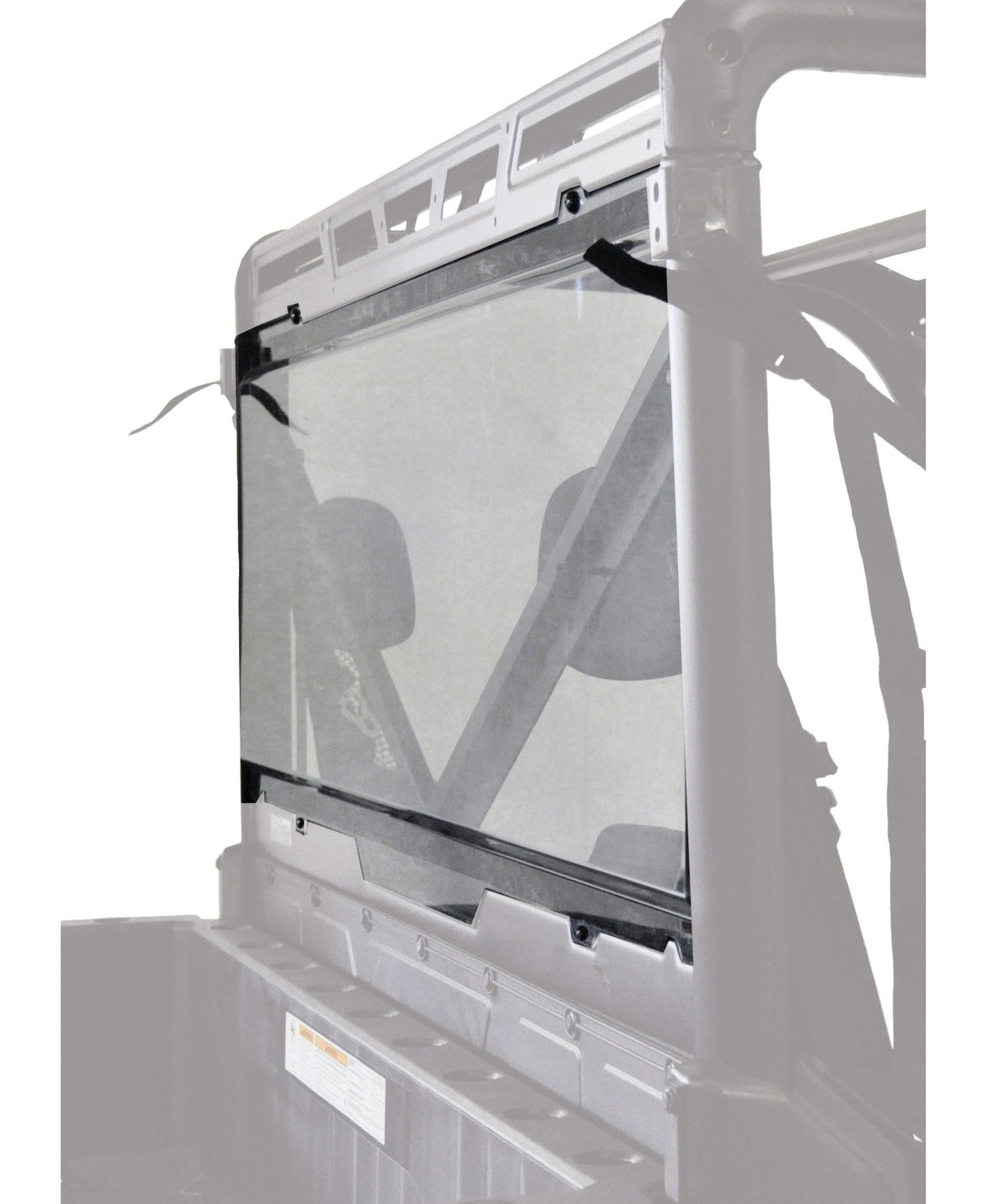 2624 Rear Panel UTV Windshield for Ranger XP900 (Profile Tubing), Clear
