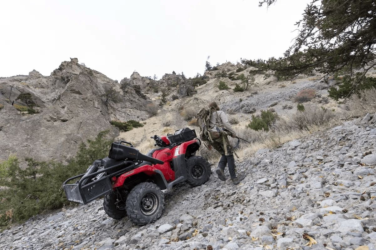 ATV Matrix Seat Rack Bag, Black