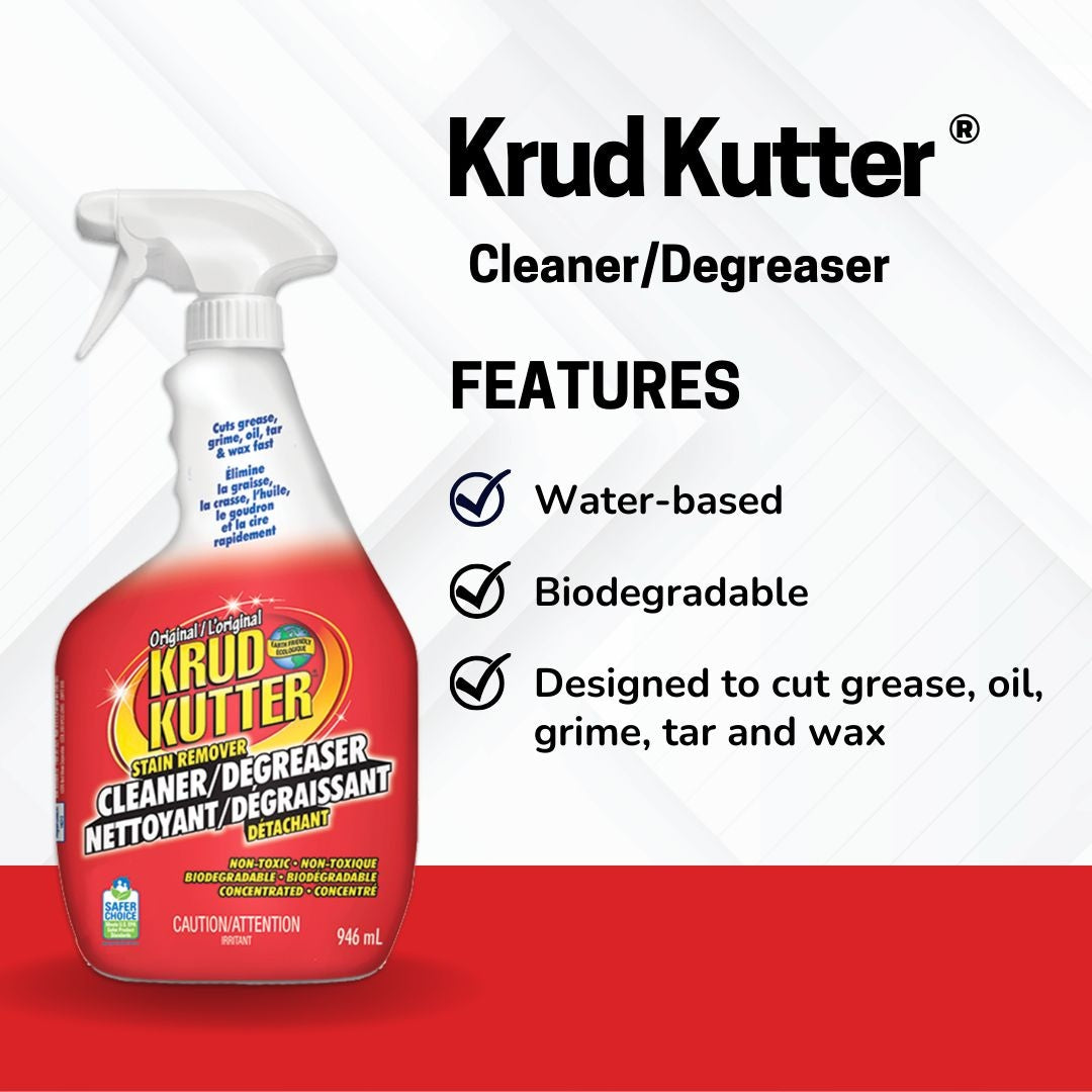 Multi-Purpose Stain Remover, Cleaner & Degreaser Spray, Non-Toxic, 946-mL