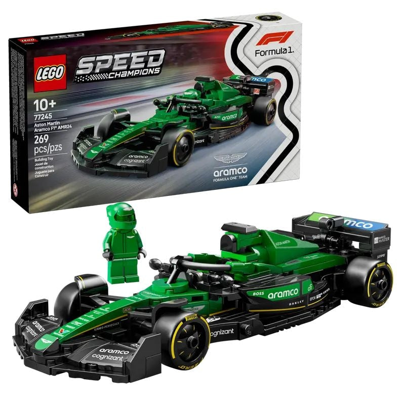 Speed Champions AMR24 F1 Race Car - 77245, 269-pcs, Ages 10+