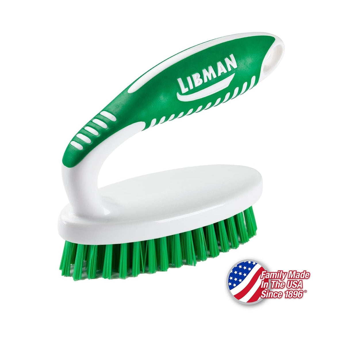 Small Scrub Brush with Strong Polymer Bristles