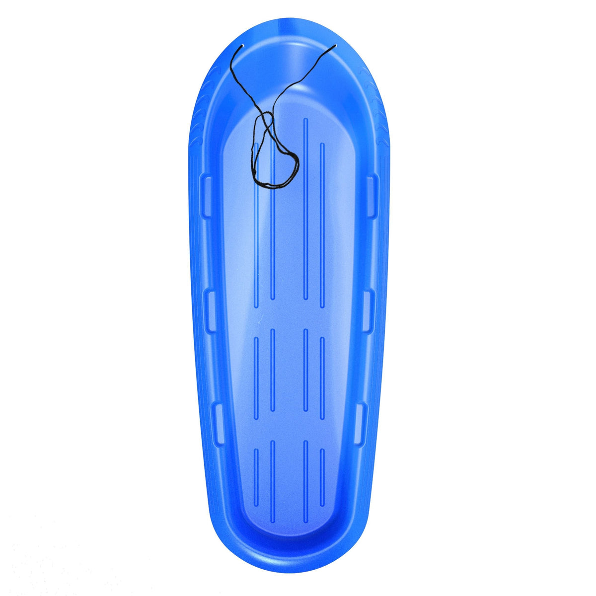 Manitou Kids' Large 3-Person Lightweight Plastic Winter Snow Sled/Toboggan