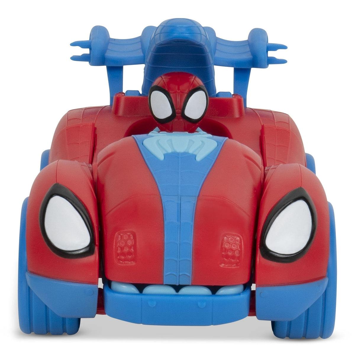 Marvel & His Amazing Friends -Rex Racer Vehicle, 2-in-1, Darts Included, Ages 3+