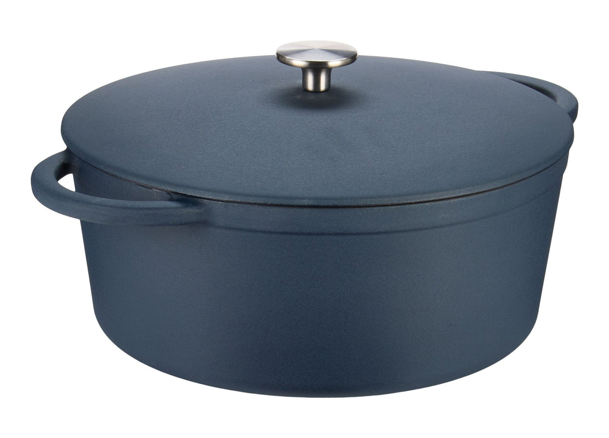 Cast Iron Dutch Oven, 7-qt, Assorted Colours