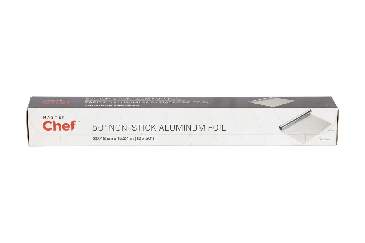 Non-Stick Aluminum Foil Roll, 12-in x 50-ft