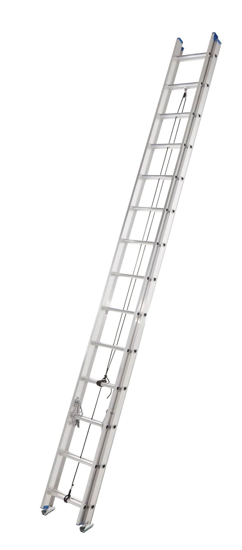 Grade 2 Aluminum Extension Ladder, 225-lb, 28-ft