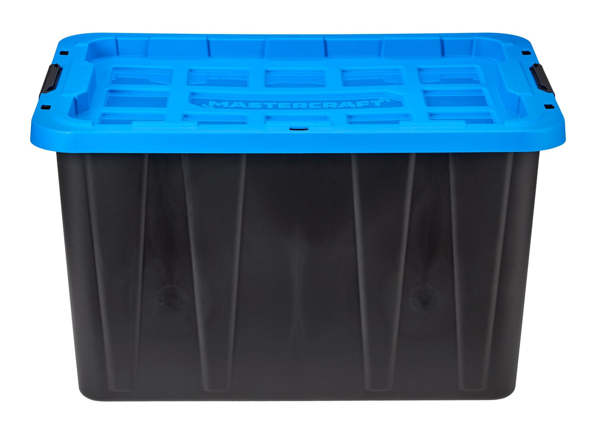 Heavy-Duty Easy Grip Latching Tote, 102.3-L