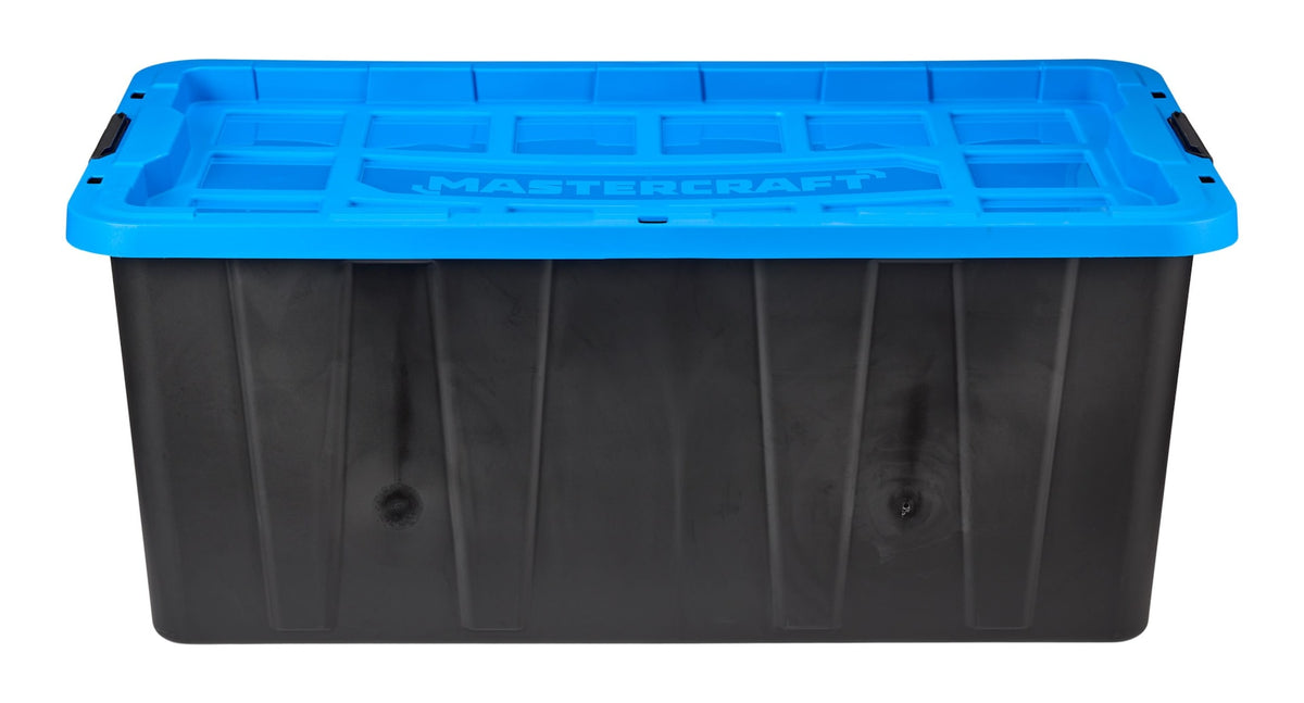 Heavy-Duty Easy Grip Latching Tote, 151.6-L