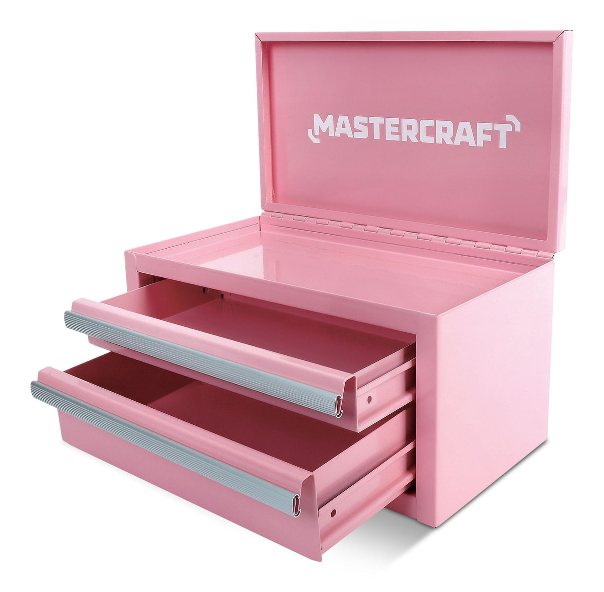 Mini Toolbox with 2 Drawers, Pink