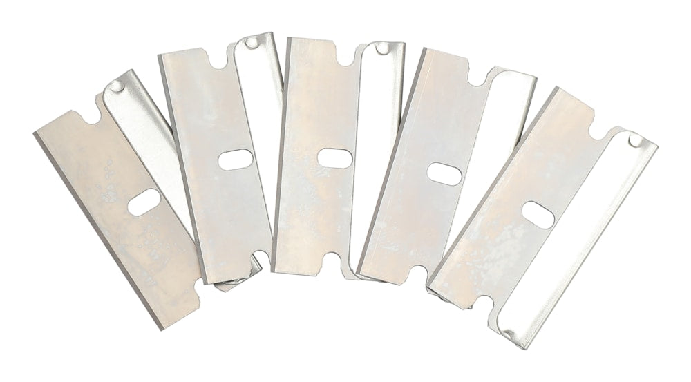 Replacement Razor Blades For Glass & Surface Scraper Tool, 1-1/2-in, 5-pk