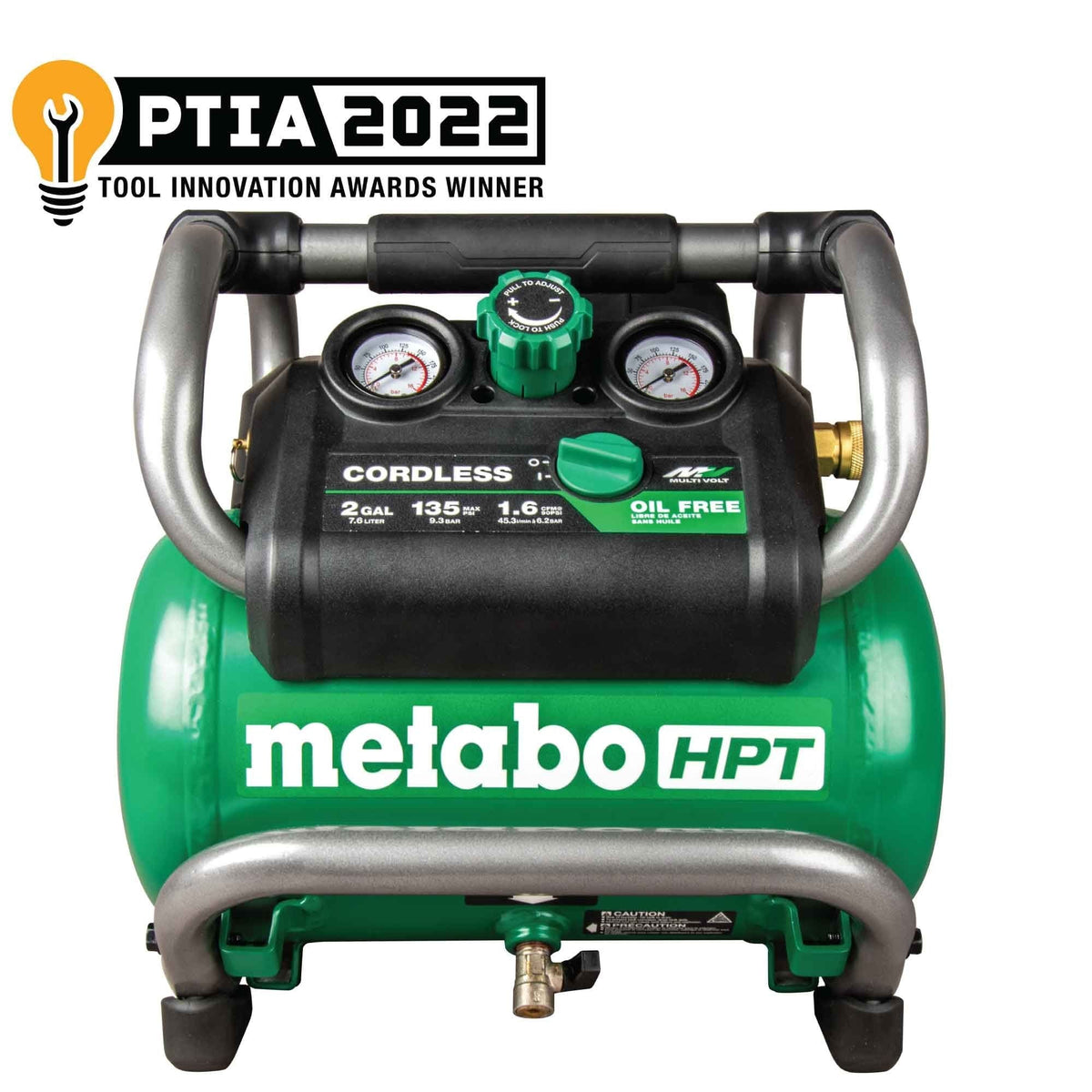 HPT 36V Cordless Air Compressor, 2-Gal