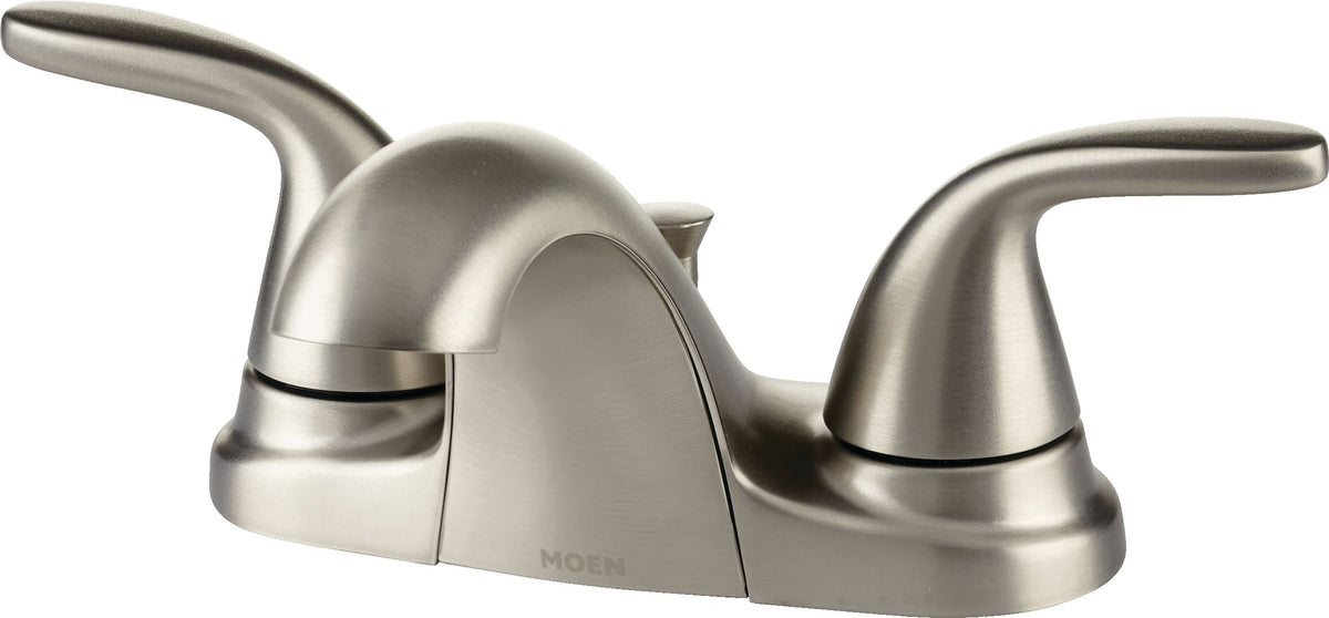 Adler Double Handle Bathroom Faucet, Spot-resistant Brushed Nickel