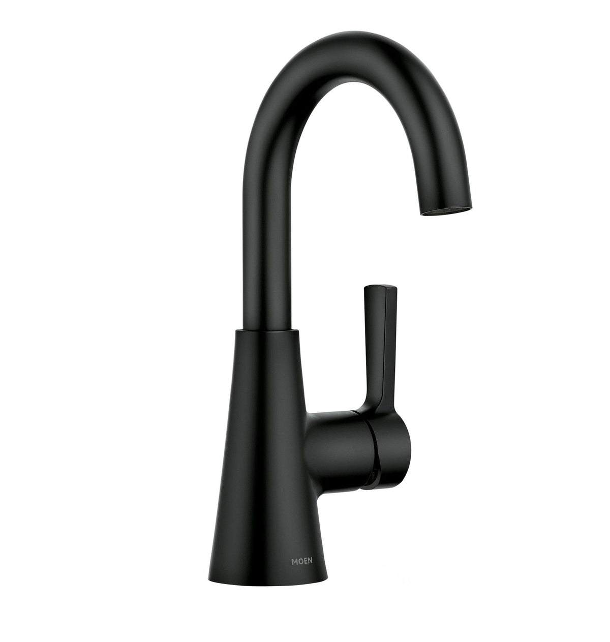 Mikah Single Handle Bathroom Faucet, Matte Black