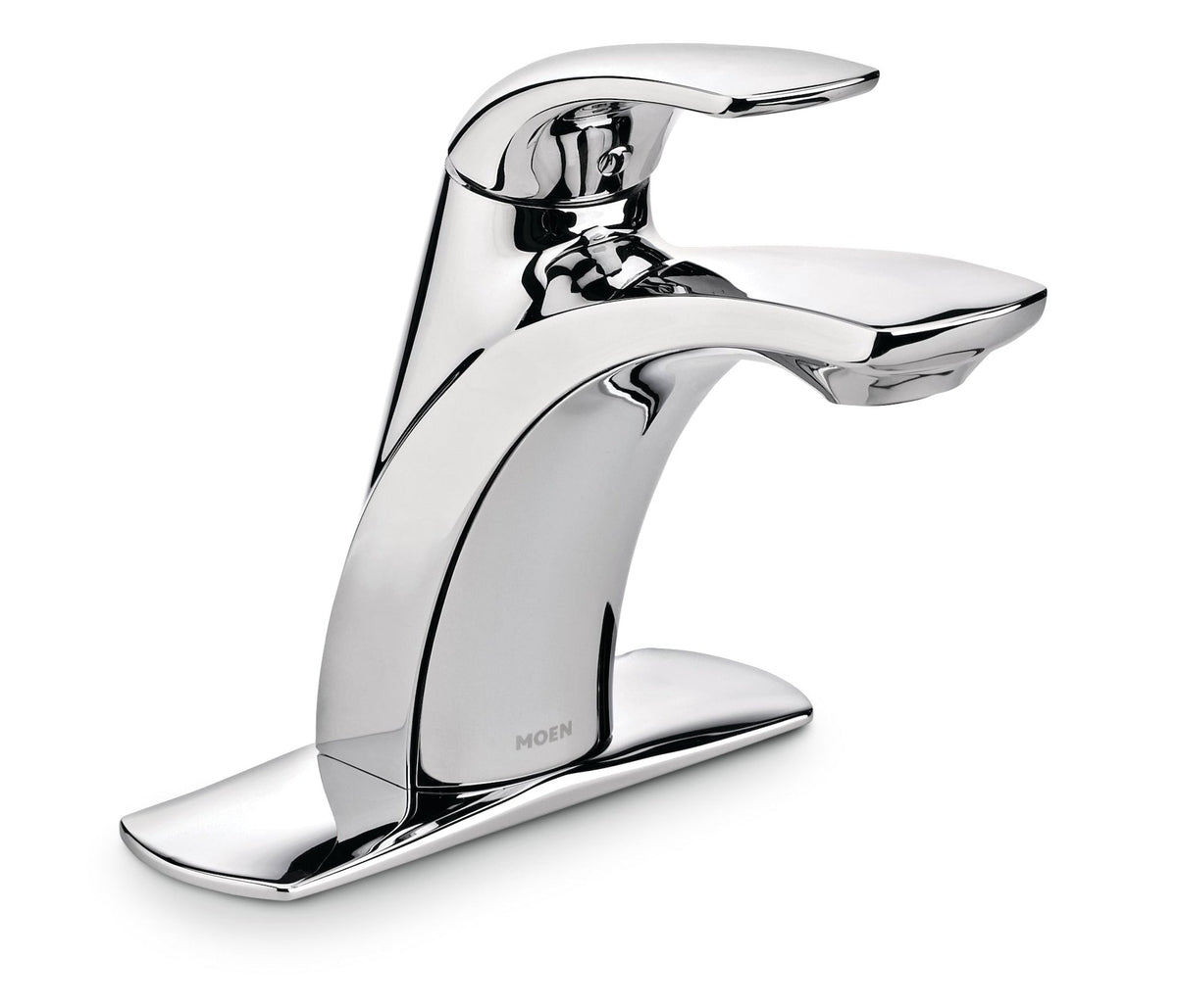 Zarina Single Handle High Arc Bathroom Faucet, Chrome
