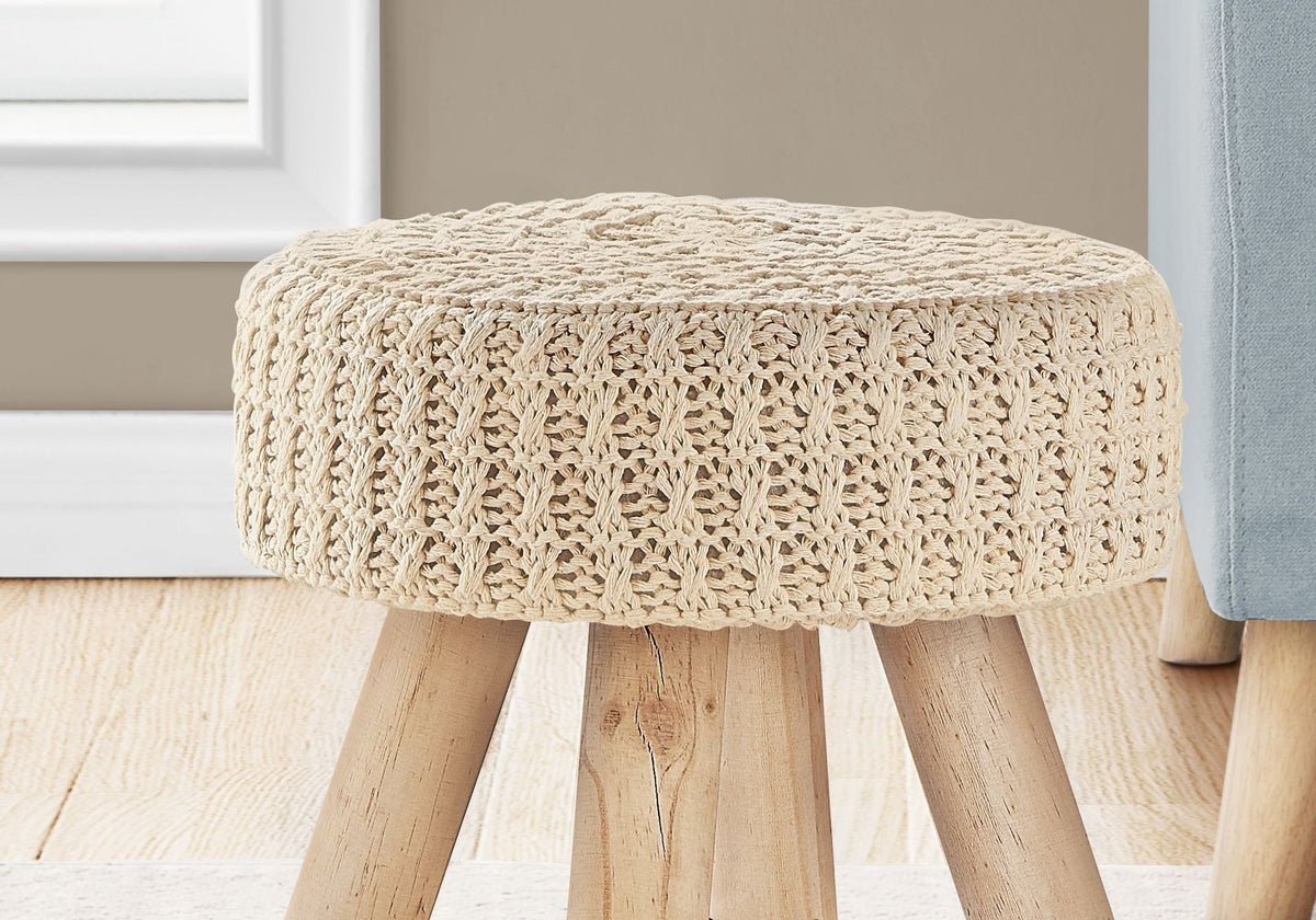 Monarch Knit Ottoman