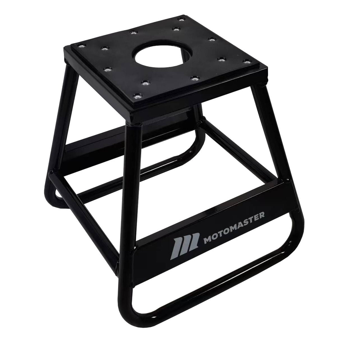 Steel Motorcycle/Dirtbike Stand, 1000-lb Capacity, Black