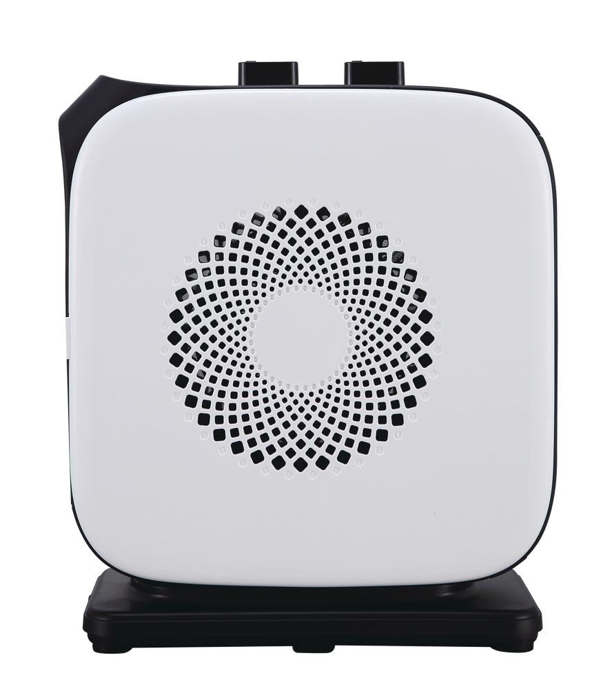 Portable Oscillating Portable Ceramic Space Heater withThermostat, 1500W, White
