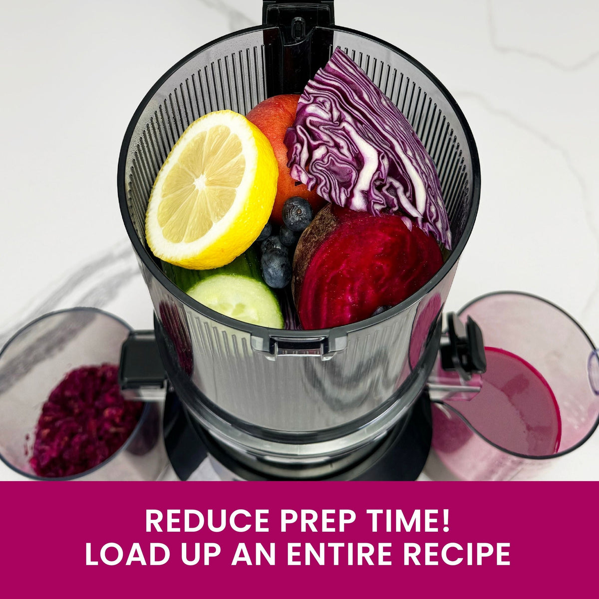 Omega Time Saving High-Torque Cold Press Batch Juicer