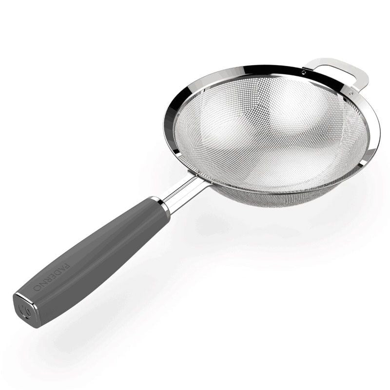 Stainless Steel Strainer for Draining/Straining/Sifting, Silver