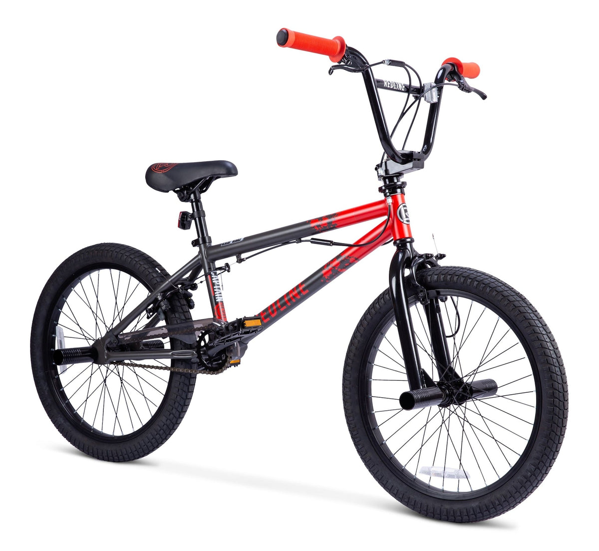 Captain BMX Bike, 20-in Wheel, Red