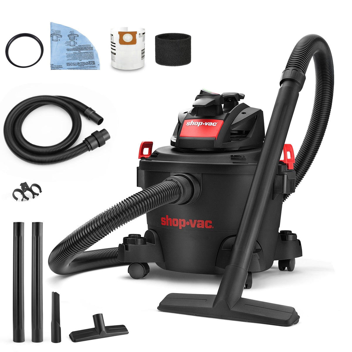 3.0 Peak HP Wet/Dry Heavy Duty Shop Vacuum, 22-L