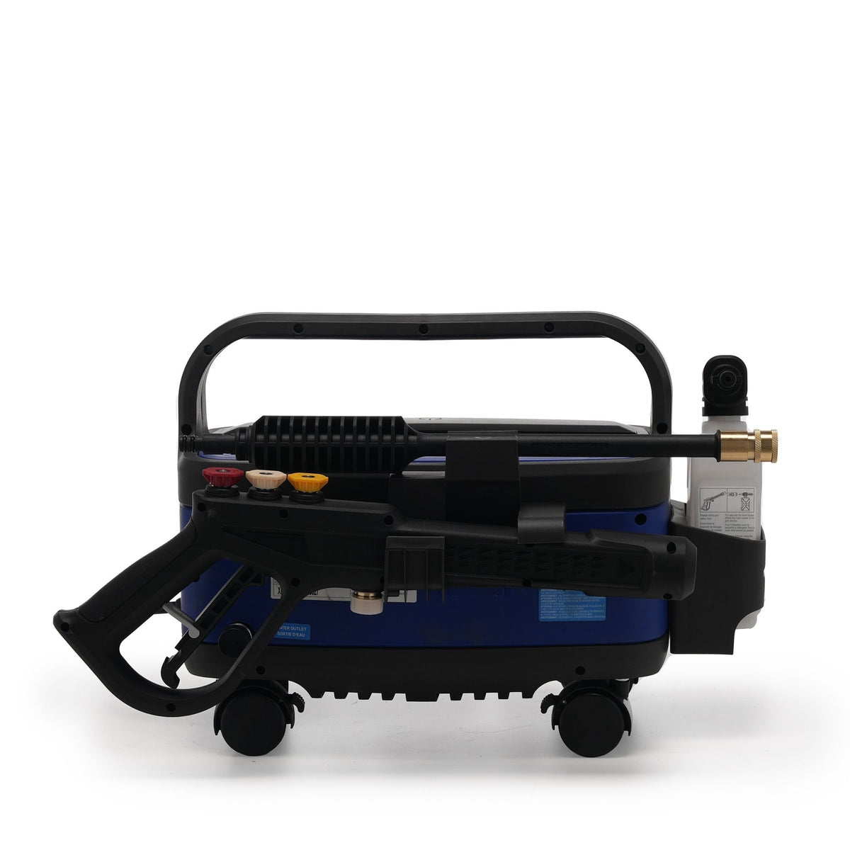 1750 PSI 1.8 GPM Wheeled Electric Pressure Washer with Foam Blaster