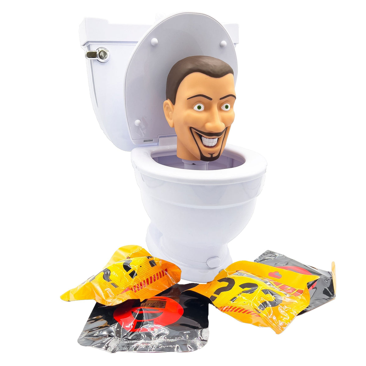 Giant Mystery Toilet Set with Surprise Toys for Ages 13+, Assorted Figures