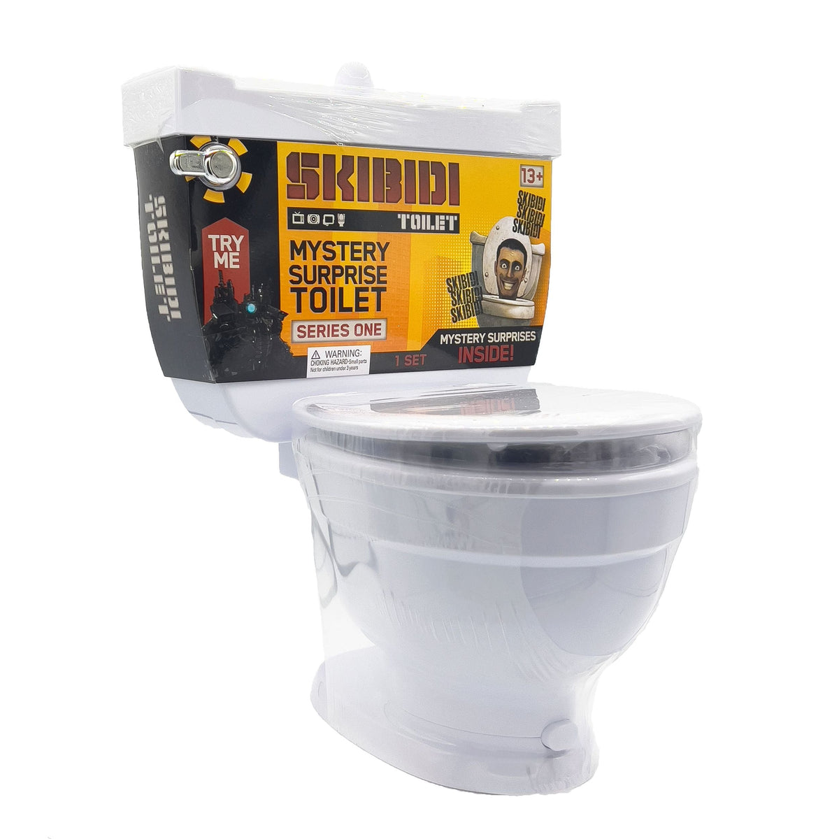 Giant Mystery Toilet Set with Surprise Toys for Ages 13+, Assorted Figures