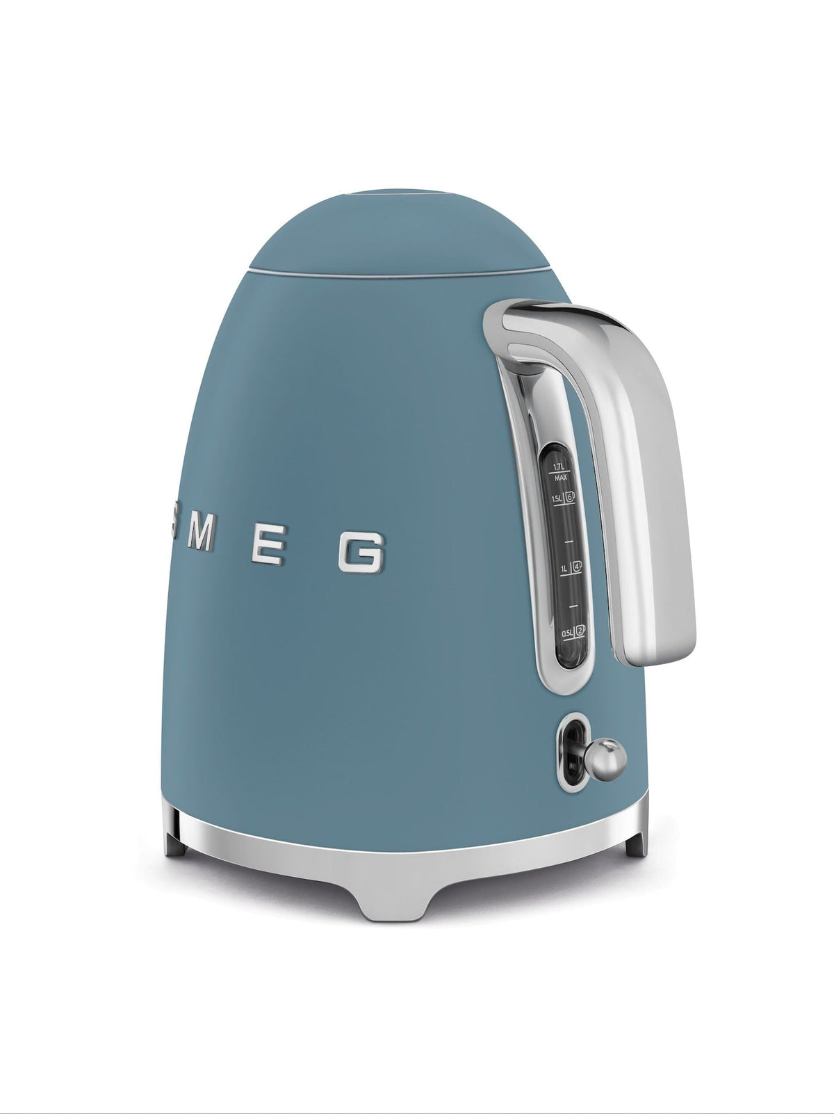 Cordless Kettle with Auto Shut Off, Matte Storm Blue, 1.7L