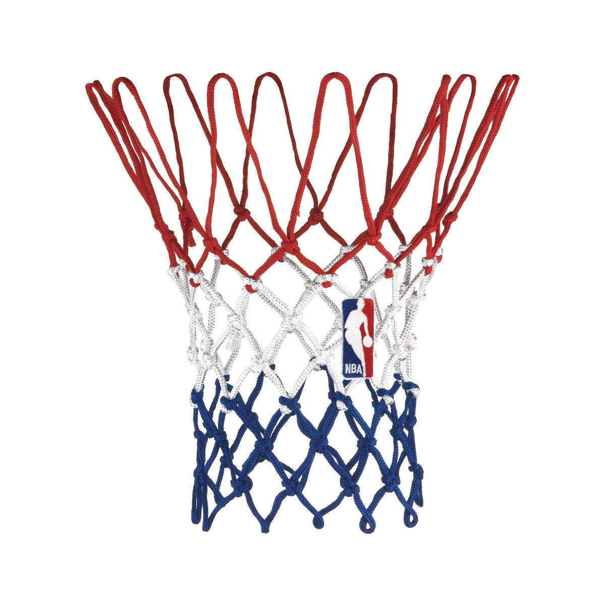 Heavy Duty Indoor/Outdoor Standard Replacement Basketball Net, Red/White/Blue