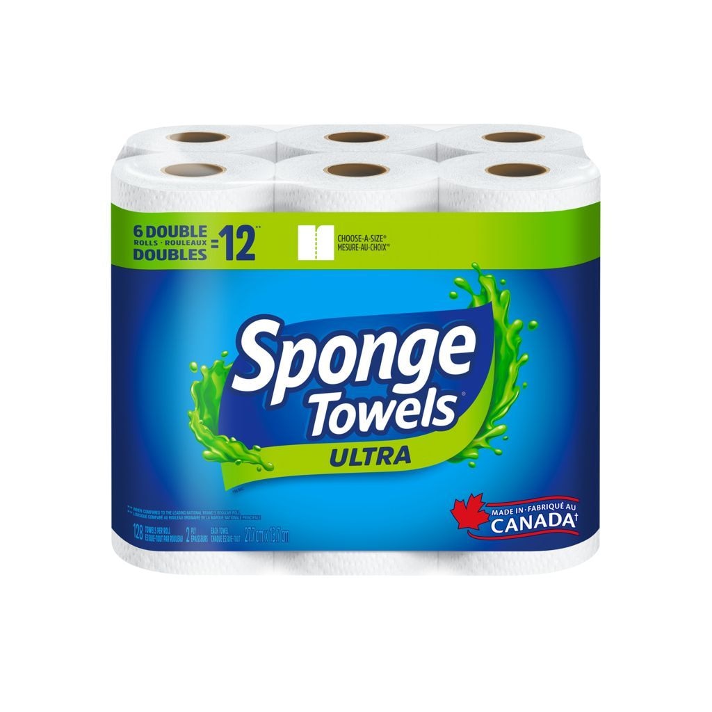 Ultra Choose-A-Size Paper Towel, 2-ply, 6-pk