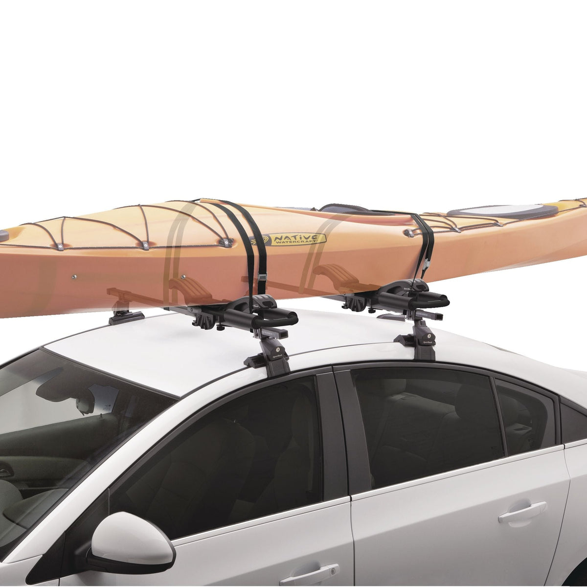 SR5514 Mooring 4-in-1 Stacker Roof Top Mount Kayak Rack, 36-in, 2-pc