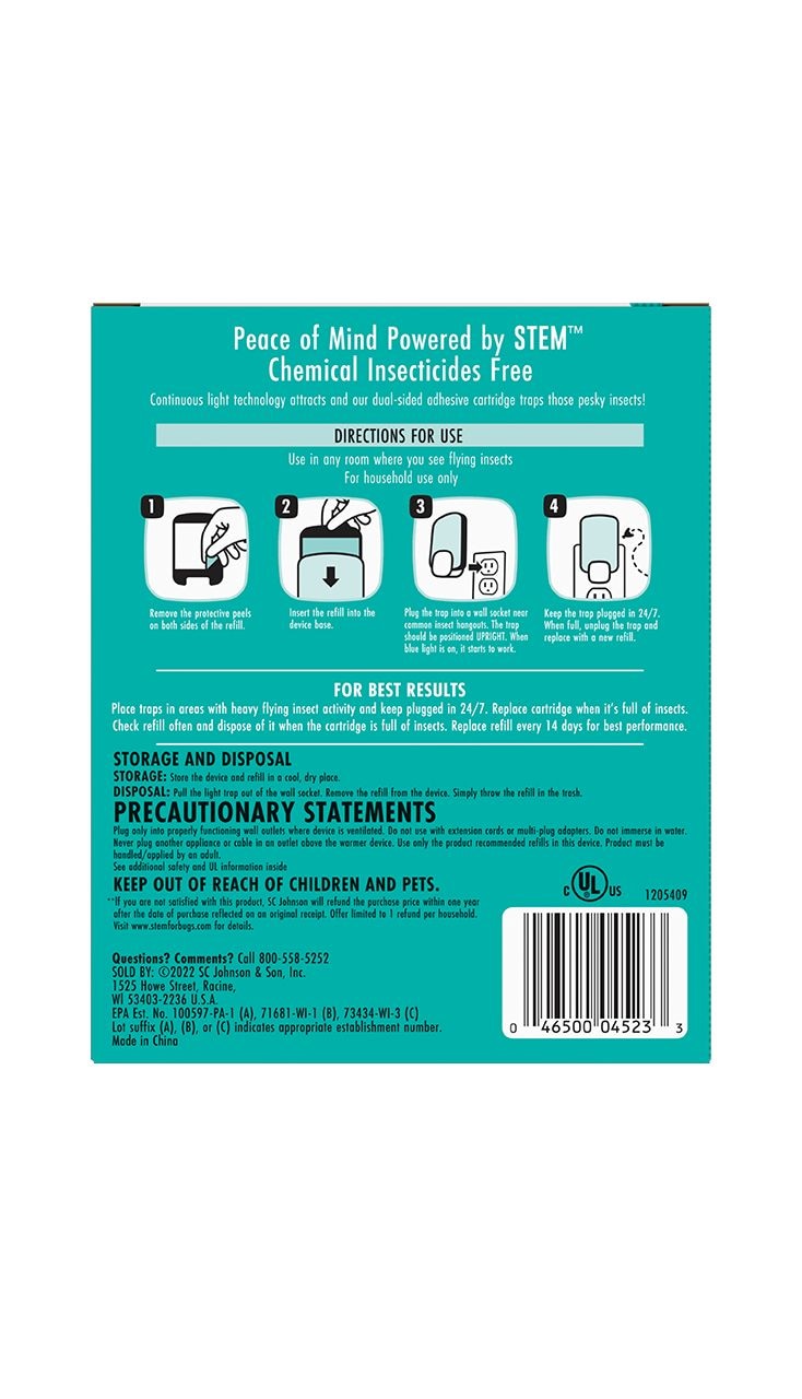 STEM Light Trap Starter Kit for Flies/Mosquitoes/Moths